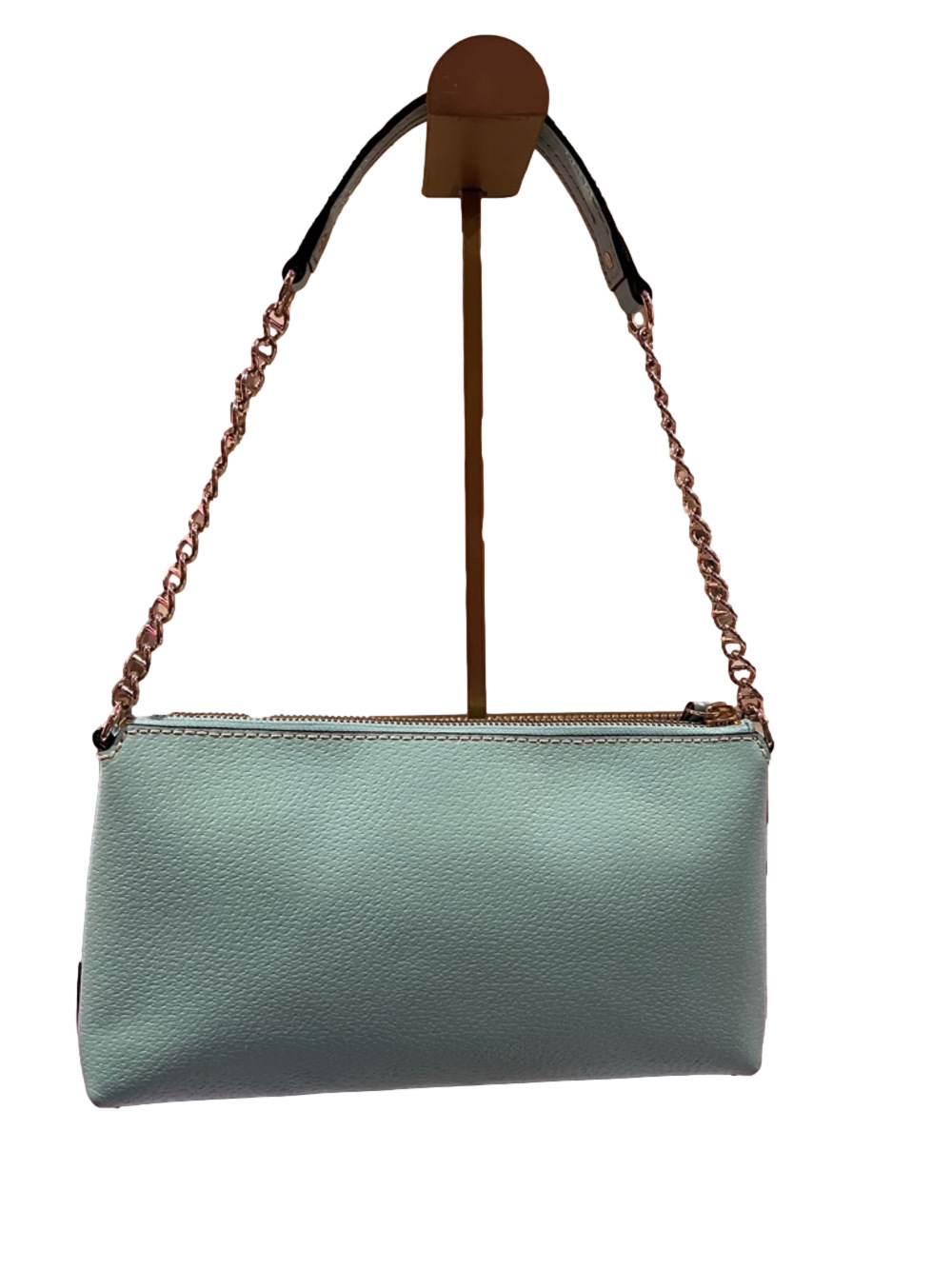 Kate Spade Turquoise Blue Leather Shoulder Bag EUC - Picture 5 of 14